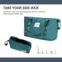 Luggage Sets 5 Piece,Suitcases with Double Spinner Wheels and TSA Lock,Hardcase 3 set Luggage with Travel Duffle Bag,Carry On Luggage Set