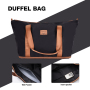 Carry on Luggage Set 3 Piece hardshell TSA Lock Spinner Wheels Suitcase with Travel Bag and Neck Pillow.(Black)
