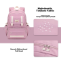 17" Travel Backpack Carry On Laptop Backpack Overnight Bag Weekender Bag Casual Daypack for Women Men College