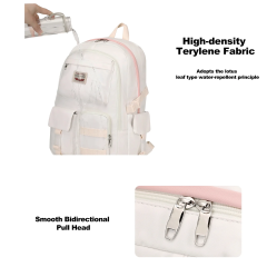17" Travel Backpack Carry On Laptop Backpack Overnight Bag Weekender Bag Casual Daypack for Women Men College