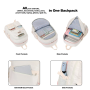 17" Travel Backpack Carry On Laptop Backpack Overnight Bag Weekender Bag Casual Daypack for Women Men College