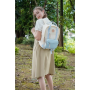 Amalodie Bag Laptop Backpack,15inchStylish Backpack,Business Work Bag,Waterproof College Work Bags for Women,Beige