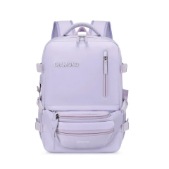 2PCS Travel Laptop Backpack Set Carry-on Overnight Weekender Bag Daypack for Women College
