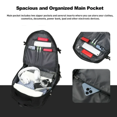 17" Travel Backpack Carry-on Laptop Backpack Overnight Bag Weekender Bag Casual Daypack for Women Men College