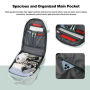 17" Travel Laptop Backpack Carry-on Overnight Weekender Daypack for Women Men College