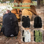 Amalodie Carry On Backpack,Hiking Backpack Waterproof Outdoor Sports,Green
