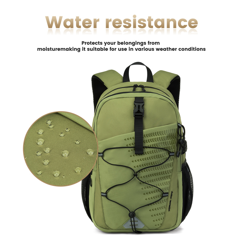 Amalodie Carry On Backpack,Hiking Backpack Waterproof Outdoor Sports,Green