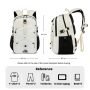 Amalodie Carry On Backpack,Hiking Backpack Waterproof Outdoor Sports,White
