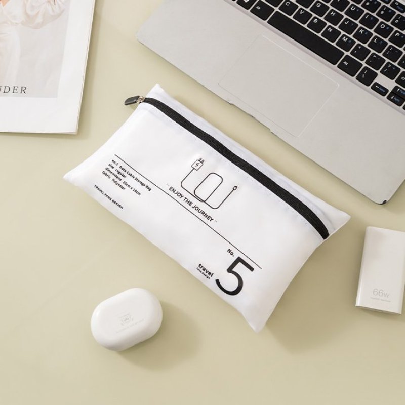 Travelhouse 7 Pcs Set Packing Cubes for Travel Suitcase Luggage Organizer Bags.Beige