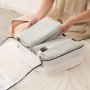 Travelhouse 7 Pcs Set Packing Cubes for Travel Suitcase Luggage Organizer Bags.Beige