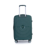Maleta rígida expandible con ruedas giratorias dobles, juegos de equipaje de PP, maleta ligera y duradera con cerradura TSA, juego de 3 piezas (20/24/28), verde