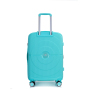 Expandable Hardshell Suitcase Double Spinner Wheels PP Luggage Sets Lightweight Durable Suitcase with TSA Lock,3-Piece Set (20/24/28) ,Lake Blue