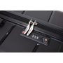 Hardshell Suitcase Spinner Wheels PP Luggage Sets Lightweight Durable Suitcase with TSA Lock,3-Piece Set (20/24/28) ,Black