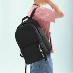 Mochila de viaje Travelhouse para portátil de 18 pulgadas, antirrobo, delgada, resistente, para colegio, universidad, color negro