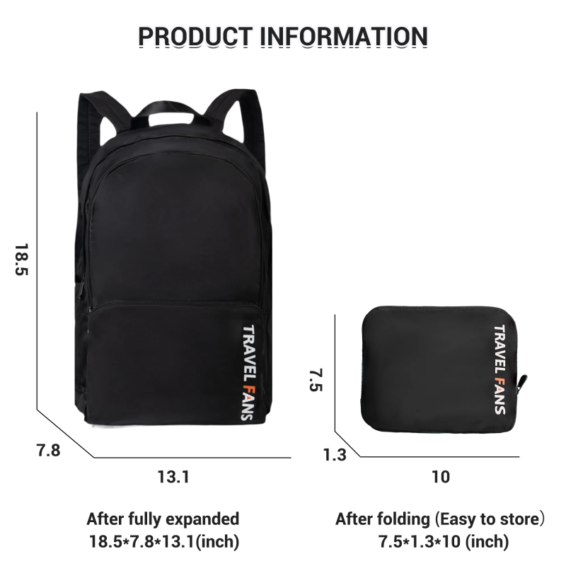Travelhouse Travel Backpack Laptop Business 18 Inch Business Anti Theft Slim Sturdy College School Computer Bag.Black