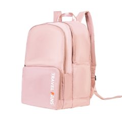 Mochila de viaje Travelhouse para portátil de 18 pulgadas, antirrobo, delgada, resistente, para colegio, universidad, color rosa