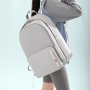 Travelhouse Travel Backpack Laptop Business 18 Inch Business Anti Theft Slim Sturdy College School Computer Bag.White