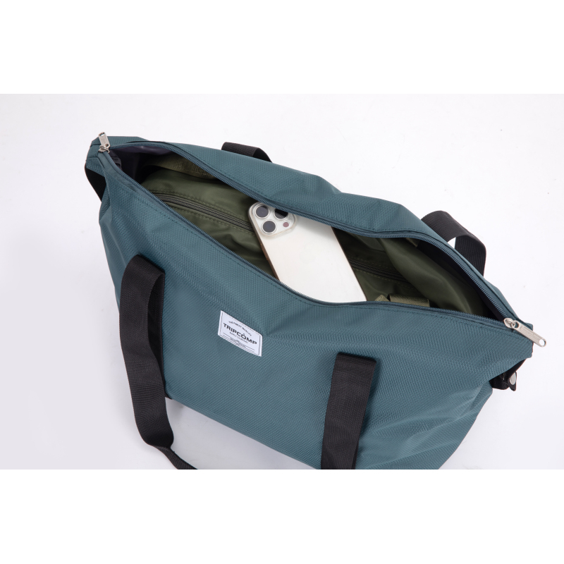 3-Piece Set (18/Travelbag /toiletry bag) ,Softshell Suitcase Spinner Wheels Terylene Polyester Luggage Sets Carry On Suitcase Luggage Lightweight Durable Suitcase DARK GREEN