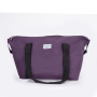 3-Piece Set (18/Travelbag /toiletry bag) ,Softshell Suitcase Spinner Wheels Terylene Polyester Luggage Sets Carry On Suitcase Luggage Lightweight Durable Suitcase PURPLE