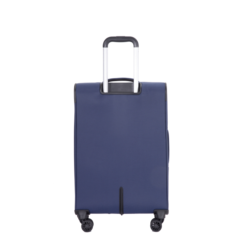 5-Piece Set (18/23/27/Travelbag /toiletry bag) ,Softshell Suitcase Spinner Wheels Terylene Polyester Luggage Sets Carry On Suitcase Luggage Lightweight Durable Suitcase BLUE