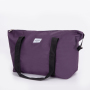 5-Piece Set (18/23/27/Travelbag /toiletry bag) ,Softshell Suitcase Spinner Wheels Terylene Polyester Luggage Sets Carry On Suitcase Luggage Lightweight Durable Suitcase PURPLE