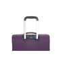 5-Piece Set (18/23/27/Travelbag /toiletry bag) ,Softshell Suitcase Spinner Wheels Terylene Polyester Luggage Sets Carry On Suitcase Luggage Lightweight Durable Suitcase PURPLE