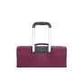5-Piece Set (18/23/27/Travelbag /toiletry bag) ,Softshell Suitcase Spinner Wheels Terylene Polyester Luggage Sets Carry On Suitcase Luggage Lightweight Durable Suitcase WINE RED