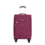 5-Piece Set (18/23/27/Travelbag /toiletry bag) ,Softshell Suitcase Spinner Wheels Terylene Polyester Luggage Sets Carry On Suitcase Luggage Lightweight Durable Suitcase WINE RED