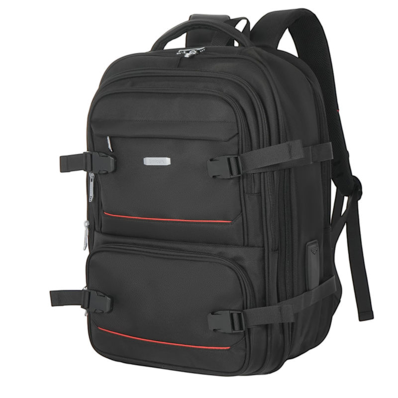 Smicure Travel carry on Backpack Laptop Business 19 Inch Business Anti Theft Slim Sturdy College School Computer Bag.Black