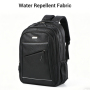 Travel carry on Backpack Business slim Sturdy Laptops Backpack, College School Computer Bag Gift for Men & Women Fits 15 Inch Notebook.Black
