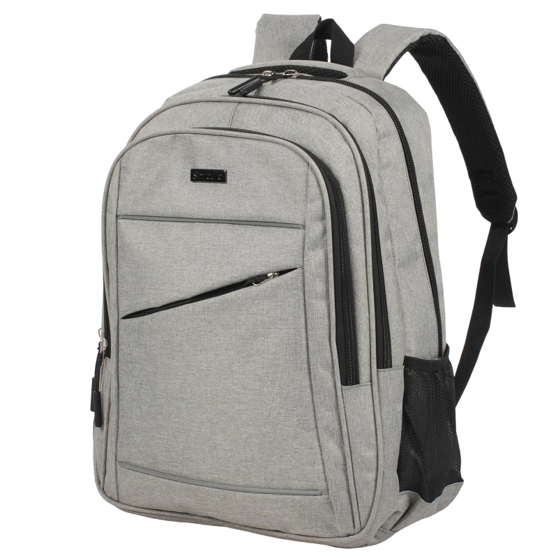 Travel carry on Backpack Business slim Sturdy Laptops Backpack, College School Computer Bag Gift for Men & Women Fits 15 Inch Notebook.Gray