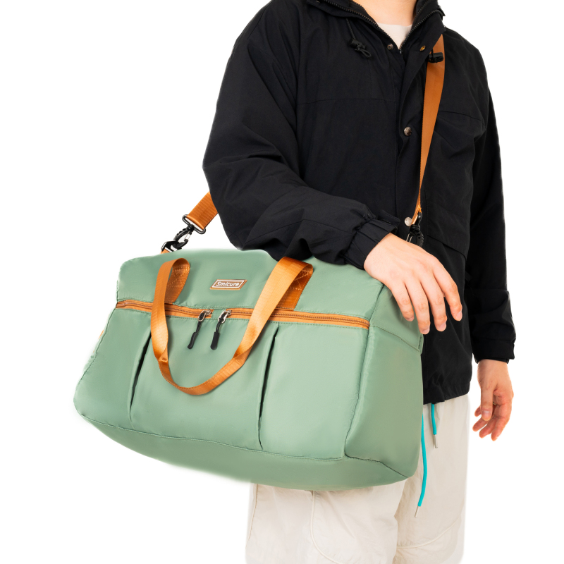 Hardside Luggage Sets 3 Piece, Hardshell Suitcase TSA Lock Spinner Wheel with Travel Duffle Bag and 4 Packing Cube.Green