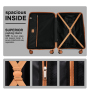 Hardside Luggage Sets 3 Piece, Hardshell Suitcase TSA Lock Spinner Wheel with Travel Duffle Bag and 4 Packing Cube.Beige