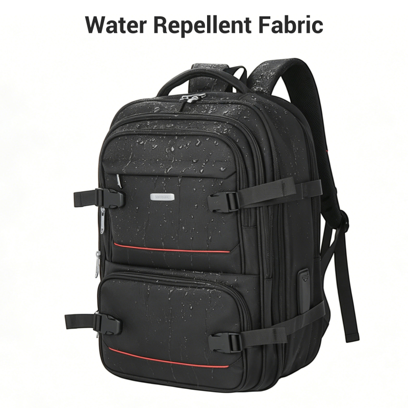Smicure Travel carry on Backpack Laptop Business 19 Inch Business Anti Theft Slim Sturdy College School Computer Bag.Black