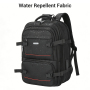 Smicure Travel carry on Backpack Laptop Business 19 Inch Business Anti Theft Slim Sturdy College School Computer Bag.Black