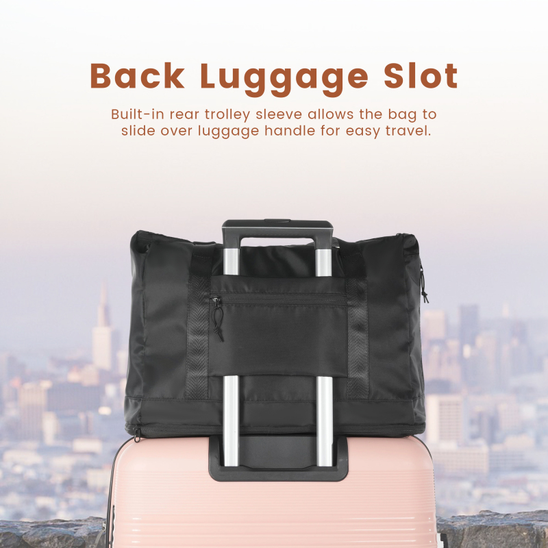 NiceTravel 8-Piece Hardside Luggage Set, Lightweight Suitcase with TSA Lock & Expandable Travel Tote Bag and Packing Cube, Pink
