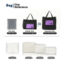 NiceTravel 8-Piece Hardside Luggage Set, Lightweight Suitcase with TSA Lock & Expandable Travel Tote Bag and Packing Cube, Purple