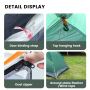 Forest Myth 2-4 Person Instant Camping Tent, Easy Automatic Pop up Tents for Camping/Outdoor/Beach/Hiking/Traveling,Green