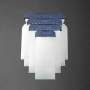 Ensemble de 4 grattoirs à peinture en acier inoxydable avec manche en plastique