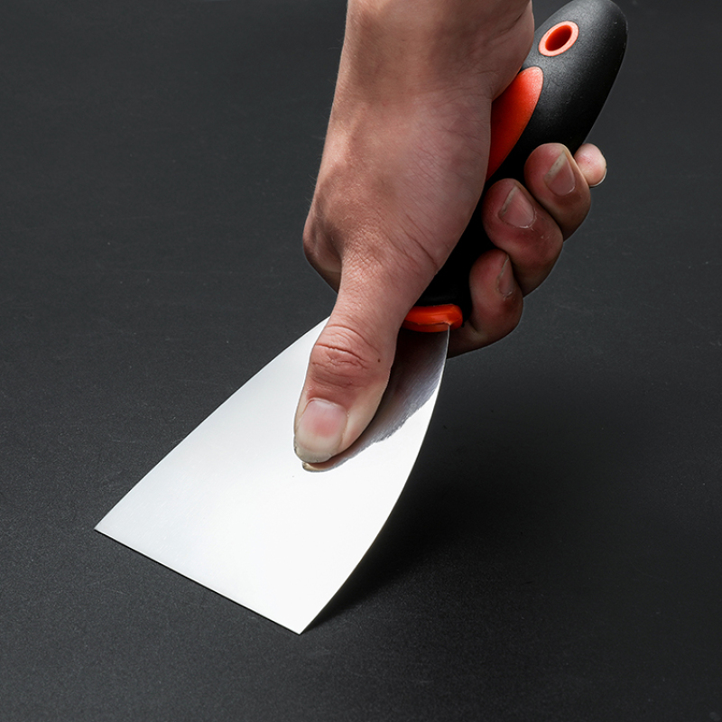 Construction Tools Tiles Wallpaper Paint Floor Scrape Caulk Removal Tool Stainless or Carbon Steel Blade Paint Putty Scraper