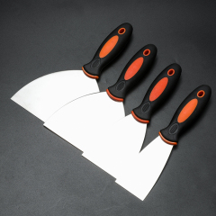 Construction Tools Tiles Wallpaper Paint Floor Scrape Caulk Removal Tool Stainless or Carbon Steel Blade Paint Putty Scraper