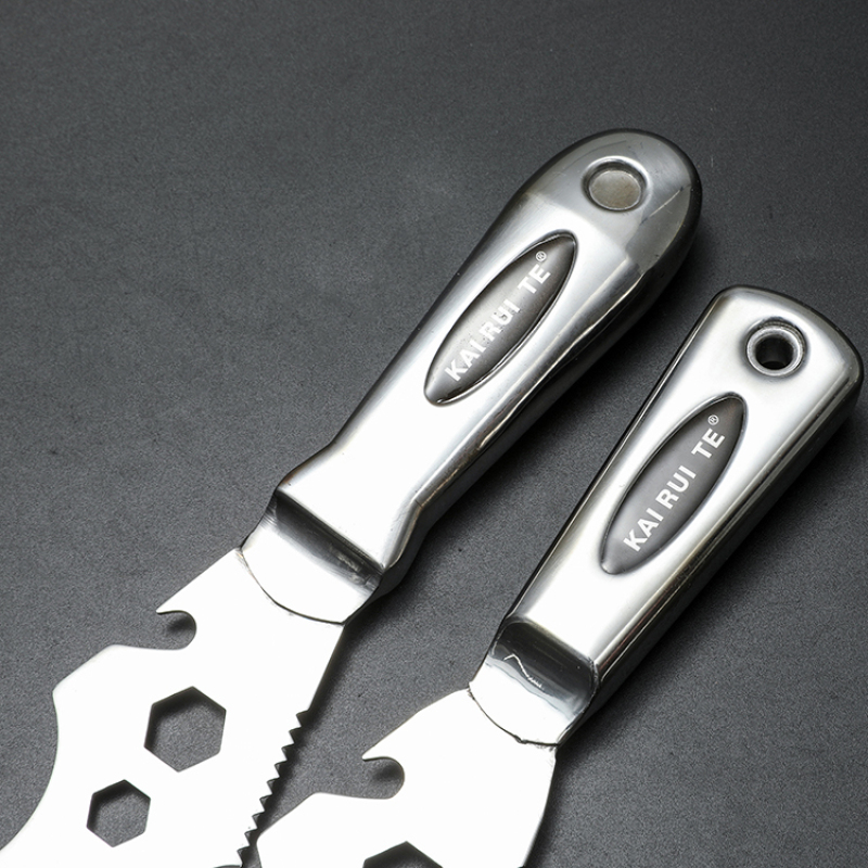 Hot Sales High Quality 10 in 1 Stainless Steel Handle Blade Multi-function Scraper