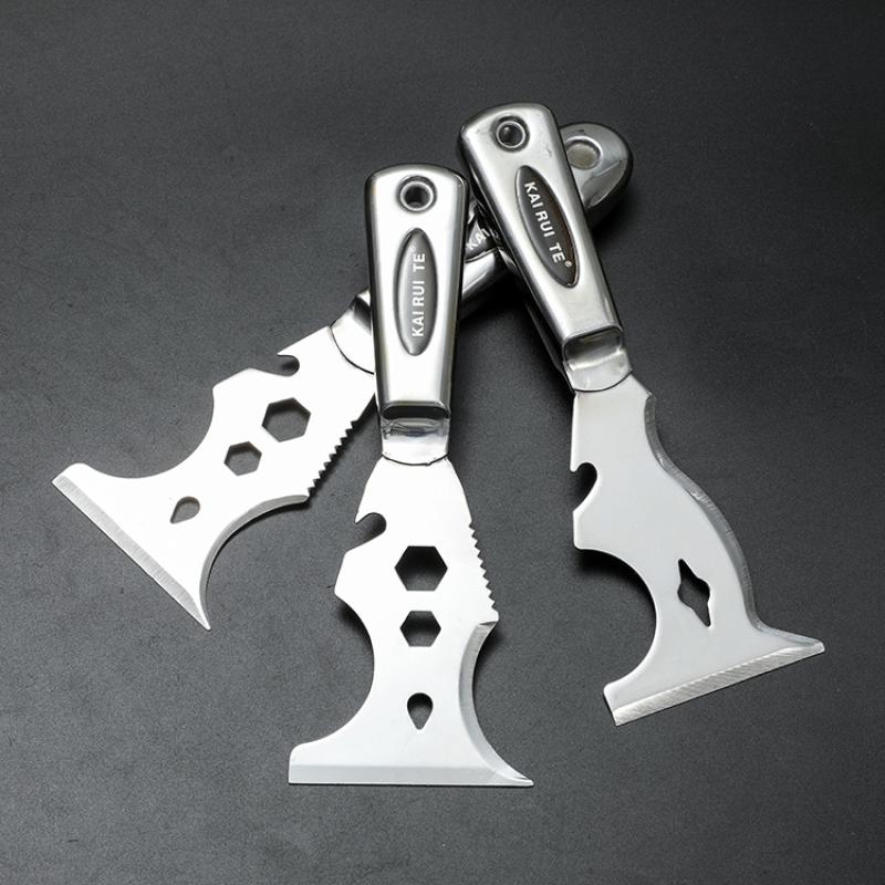 Hot Sales High Quality 10 in 1 Stainless Steel Handle Blade Multi-function Scraper