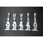 Hot Sales High Quality 10 in 1 Stainless Steel Handle Blade Multi-function Scraper