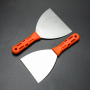 Plastic ABS Handle Soft Grip Flexible Stainless Steel Carbon Steel  Rust-free Putty Knife Scrapers