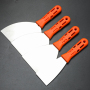 Plastic ABS Handle Soft Grip Flexible Stainless Steel Carbon Steel  Rust-free Putty Knife Scrapers