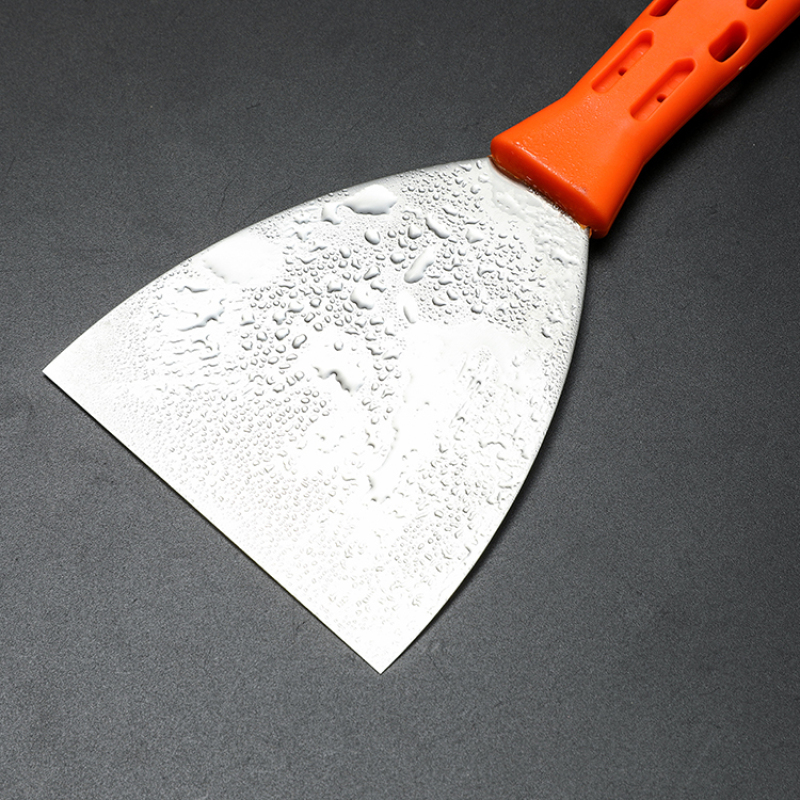 Plastic ABS Handle Soft Grip Flexible Stainless Steel Carbon Steel  Rust-free Putty Knife Scrapers