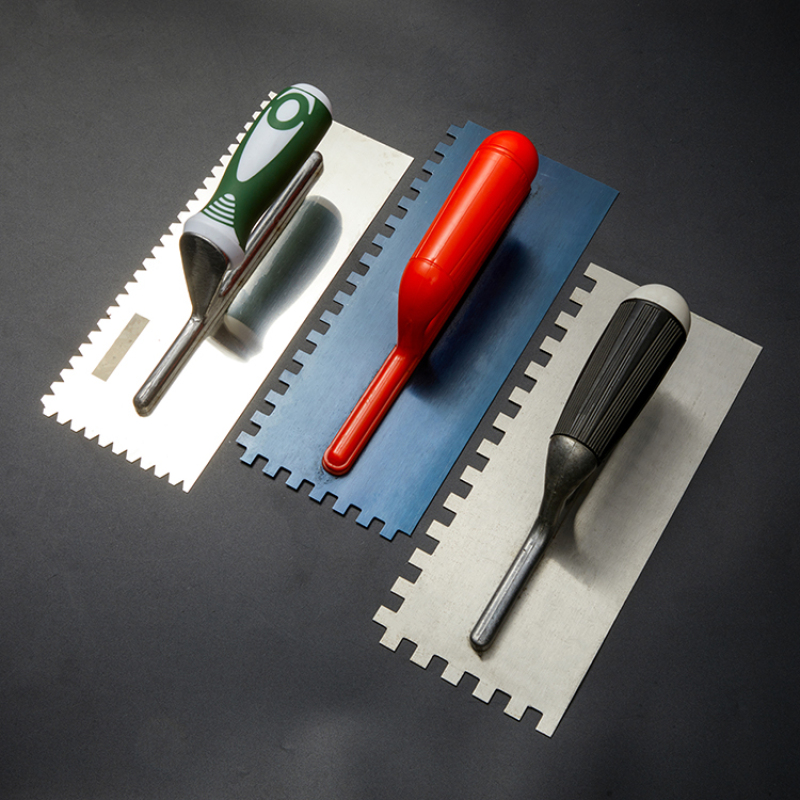 Toothed Carbon Steell Blade Plaster Trowel