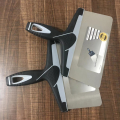 Injection Molded Plastic Handle Stainless Steel Putty Knife Scraper