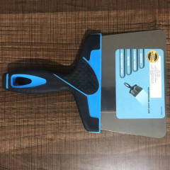 Injection Molded Plastic Handle Stainless Steel Putty Knife Scraper